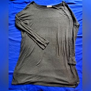 Grey T-shirt Dress/Tunic